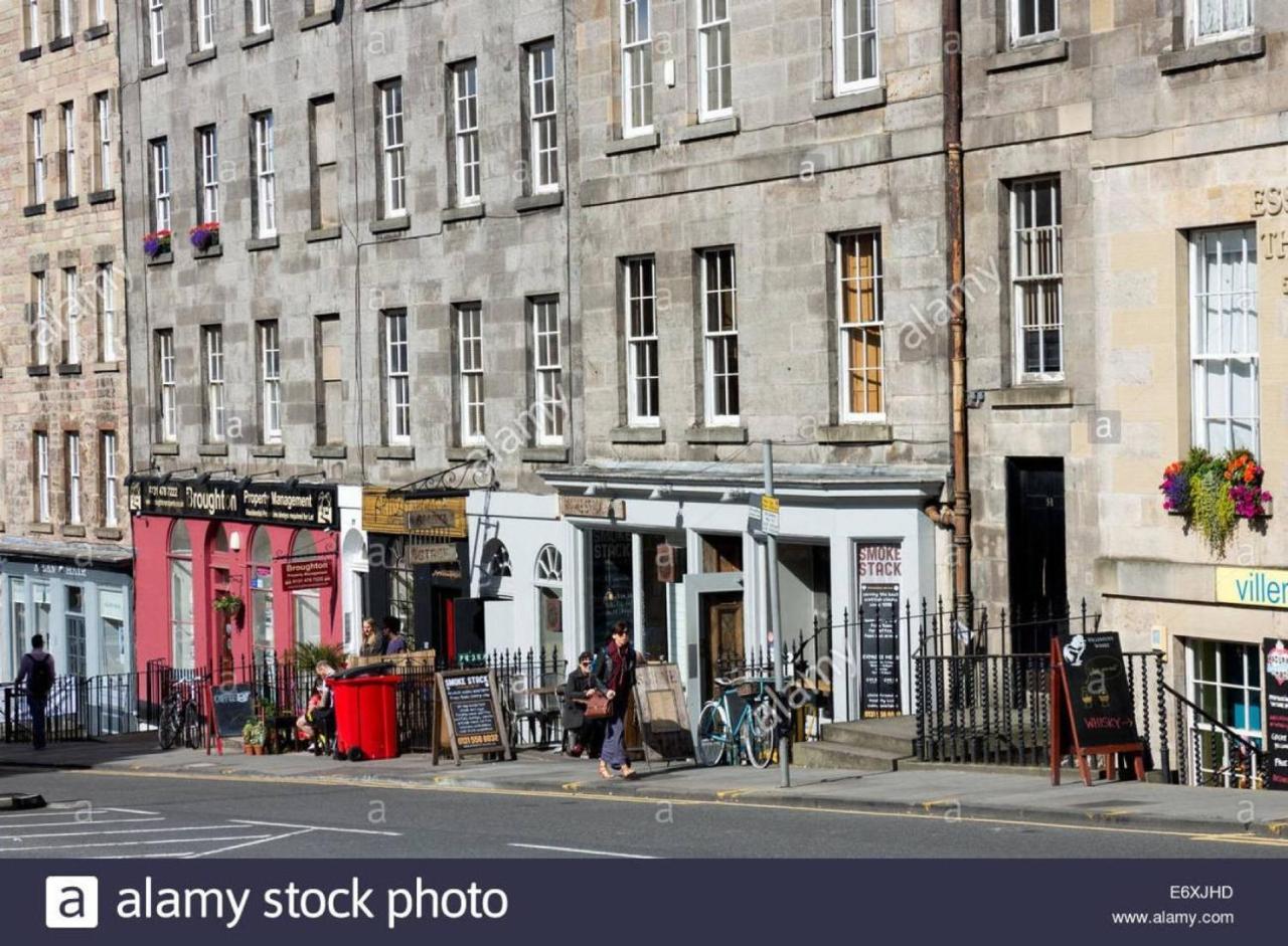 Joivy Bright Flat With Workspace In New Town Edimburgo Exterior foto
